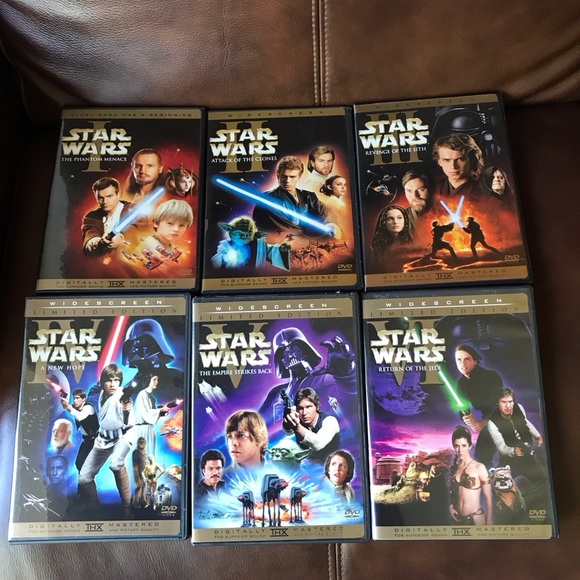 Star Wars DVD set, a Collection of 6 Original Movies | eBay